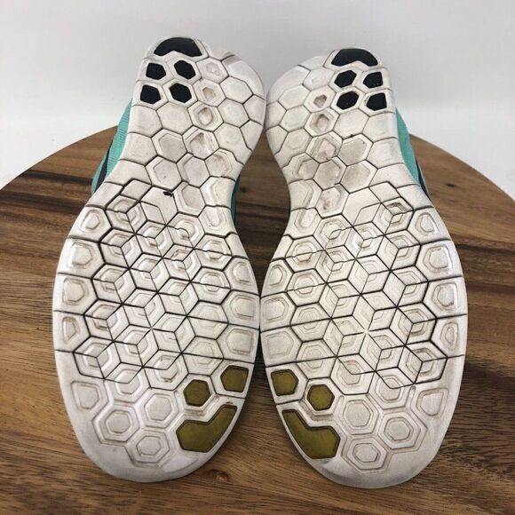 Nike Free 5.0 Womens Size 6 Blue White Shoes Sneakers Running 724383-400 - Picture 6 of 8